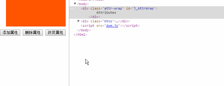Attribute modification breakpoint