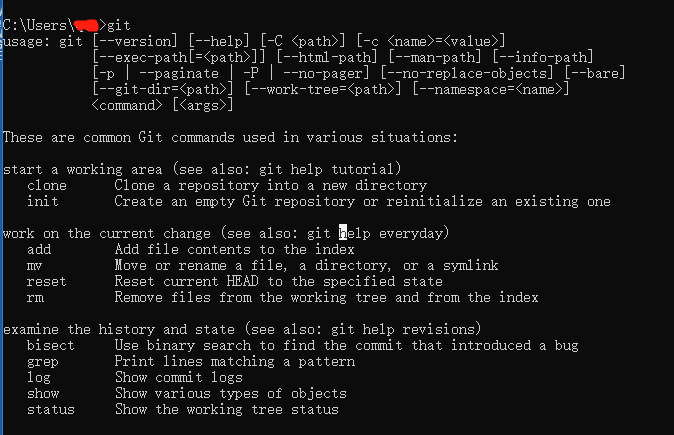 git 版本验证